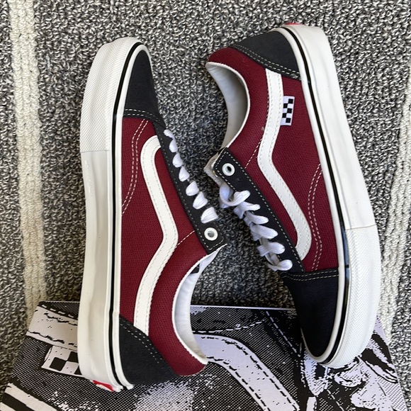 Vans Skate Old Skool Asphalt/Pomegranate WMNS - Picture 12 of 15
